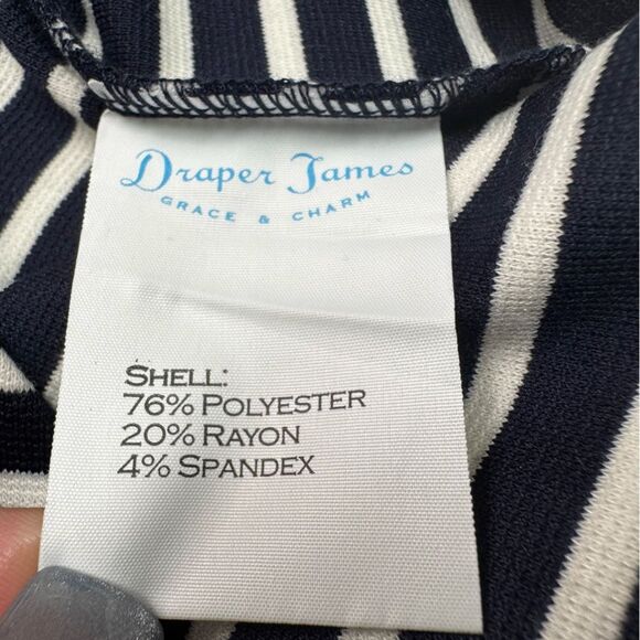 Draper James Striped Sleeveless Dress Size Medium NWT - Picture 8 of 9